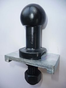 TB22 ... High Rise Towball with Locking Plate 22mm (7/8")Shank 3500kg