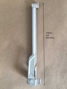 WAK270 mm  Klick Klack R/H Window Arm