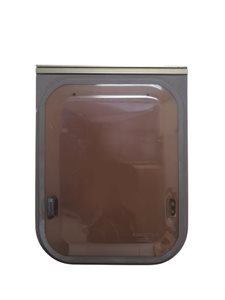 WT400A ... Window (TOILET) Opaque Brown SECOND GRADE/USABLE ............. 400mm x 525mm