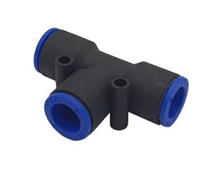 WF24A ... Push Fit 12mm Equal T Connector with Mounting Points