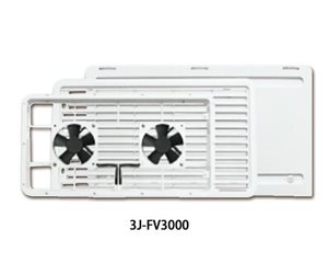 FVD10 ... Dometic/Electrolux 3J-FV3000 Fridge Vent with Winter Cover & Fans