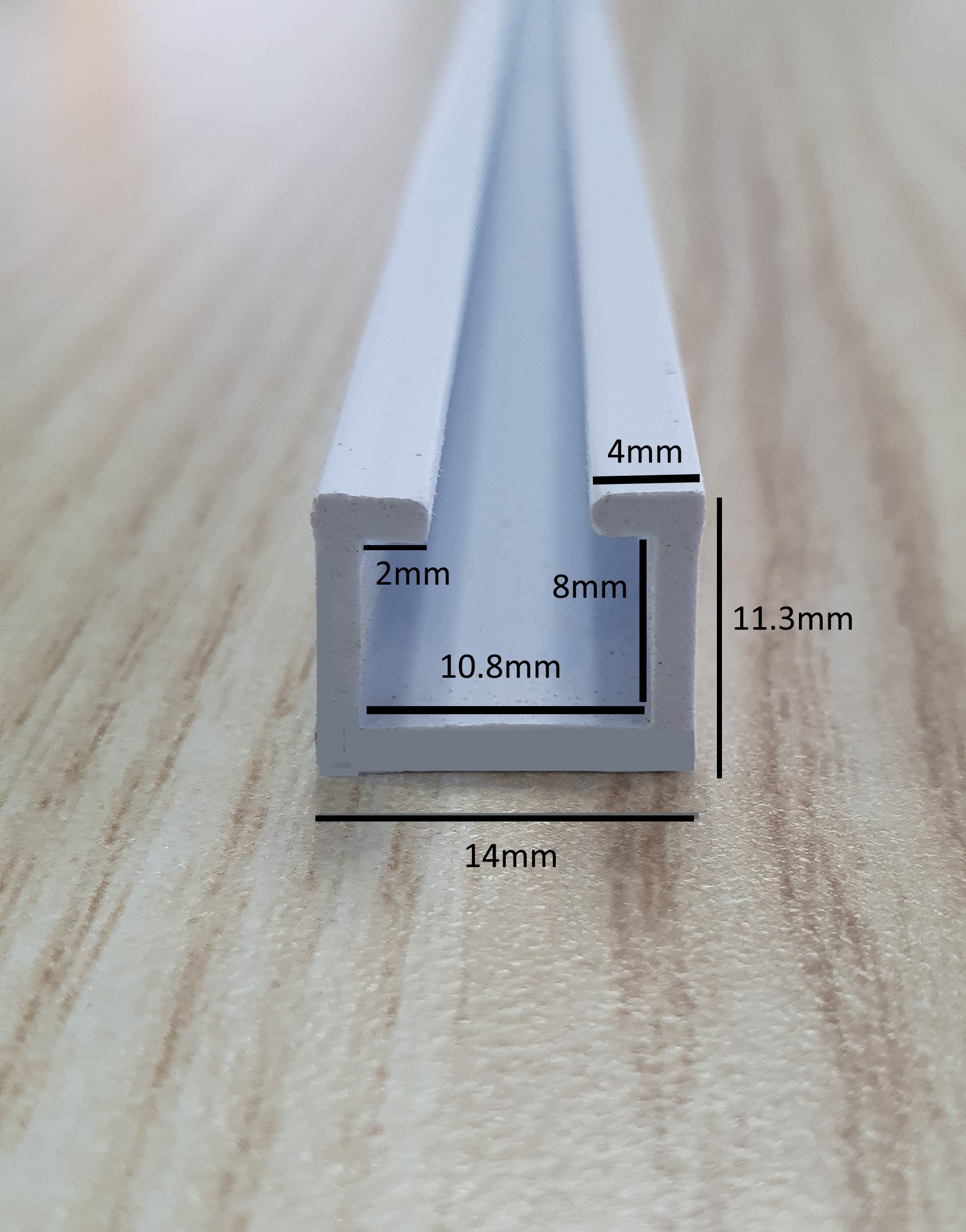 DT2 Sliding Door Track Affordable Caravans