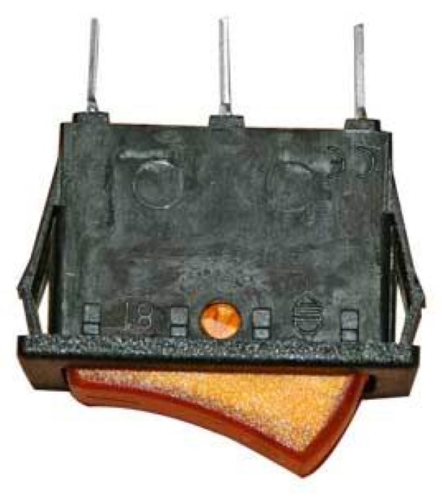 FPD51 Dometic/Electrolux Fridge Ignitor Switch Orange