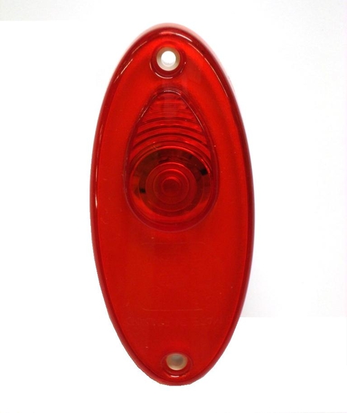 ML4 Red Marker Light Oval Affordable Caravans
