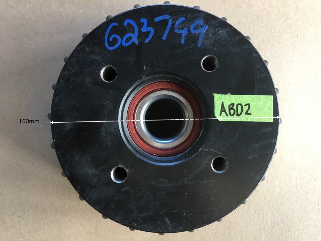BD2 Brake Drum 4 Stud Affordable Caravans