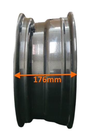 WAL84B LUNAR Alloy Wheel MID GREY 15