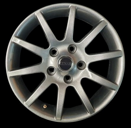 WAL84B LUNAR Alloy Wheel MID GREY 15