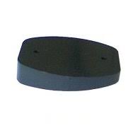 DR3B ... Angled Spacer for DR1 Door retainers, BLACK