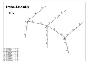 Camptech Cayman Size 8-10 Pole Set