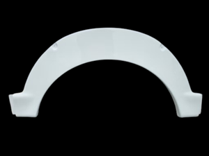 WGST06 ... STERLING Wheel Guard/Flare (WHITE) .......... (NEW) 920mm x 415mm