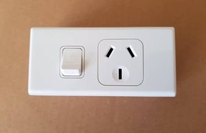 PS3 Single Switched 230V -Ideal for Awning Side Outlet