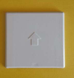 GO12 Lid For (Gas) Outlet Box Beige