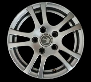 WASW32 SWIFT Alloy Wheel GUNMETAL 14" 5 Stud Rim Only ...... (SECOND HAND) 5.5JX14H2