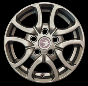 WASW50B SWIFT Alloy Wheel GUNMETAL 14" 5 Stud Rim Only (NEW) 5.5JX14H2