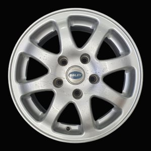 WABSH5A ... BAILEY Alloy Wheel SILVER 14'' 5 Stud, Rim Only SECOND HAND