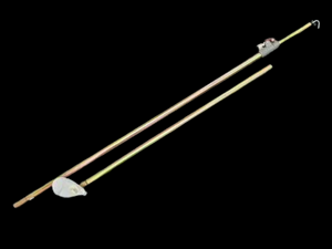 AP2 Awning Roof Rafter Pole With ‘C’ Clip 2.9m