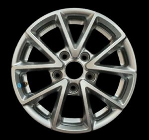 WACP55 COMPASS Alloy Wheel SILVER 14" 5 Stud Rim Only (NEW) 5.5JX14H2
