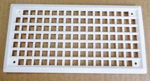 V8 Grill Vent White