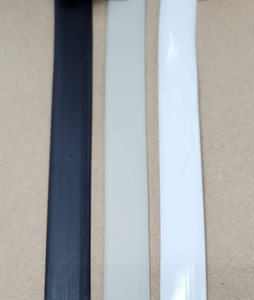 IN15 Awning Rail Infill 15mm Black, Beige or Cream