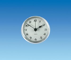 CL2 Clock - Round Chrome