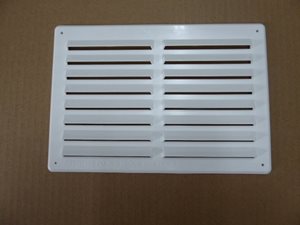 V11 Exterior Louvre Vent White