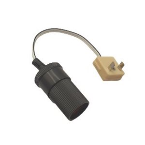 PS17 12V Adaptor, 2 Pin Plug to Car Cigar Lighter