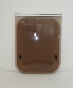 WTE400B ... Window (TOILET) Opaque UK Caravan (400mm x 525mm)