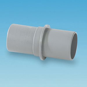 SC10 28mm Convolute to 28mm Push Fit Connector