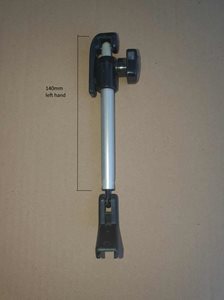 WA140 mm Slide L/H Window Arm (no lever)