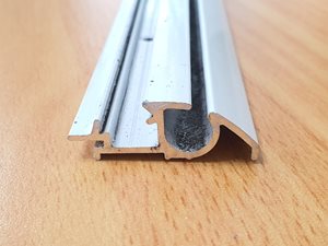 A25 Sterling Eccles Awning Track White 40mm