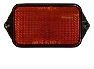 LA8 Amber Oblong Reflector
