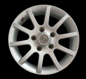 WASW42 SWIFT Alloy Wheel SILVER 14" 5 Stud Rim Only ........... (SECOND HAND) 5.5JX14H2
