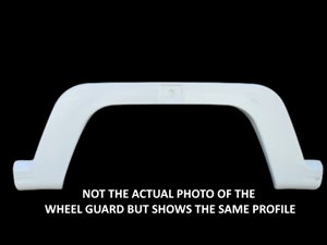 WG26SG ... Wheel Guard/Flare (WHITE) ..... (SECOND GRADE) 925mm x 340mm