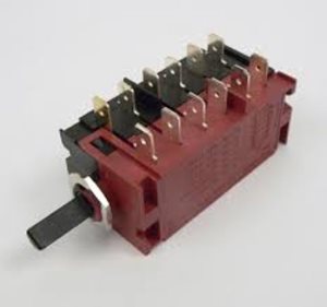 FPT62 Thetford SR Fridge Selector Switch 6 - 12 Terminal for N80-N90-N97-N98-N100-N104-N108-N109